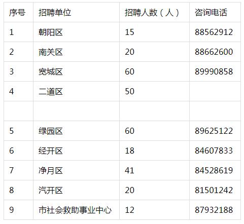 九台市发展和改革局最新招聘启事